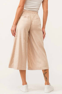 Dear John Denim - Elina Super High Rise Cropped Wide Leg Pants