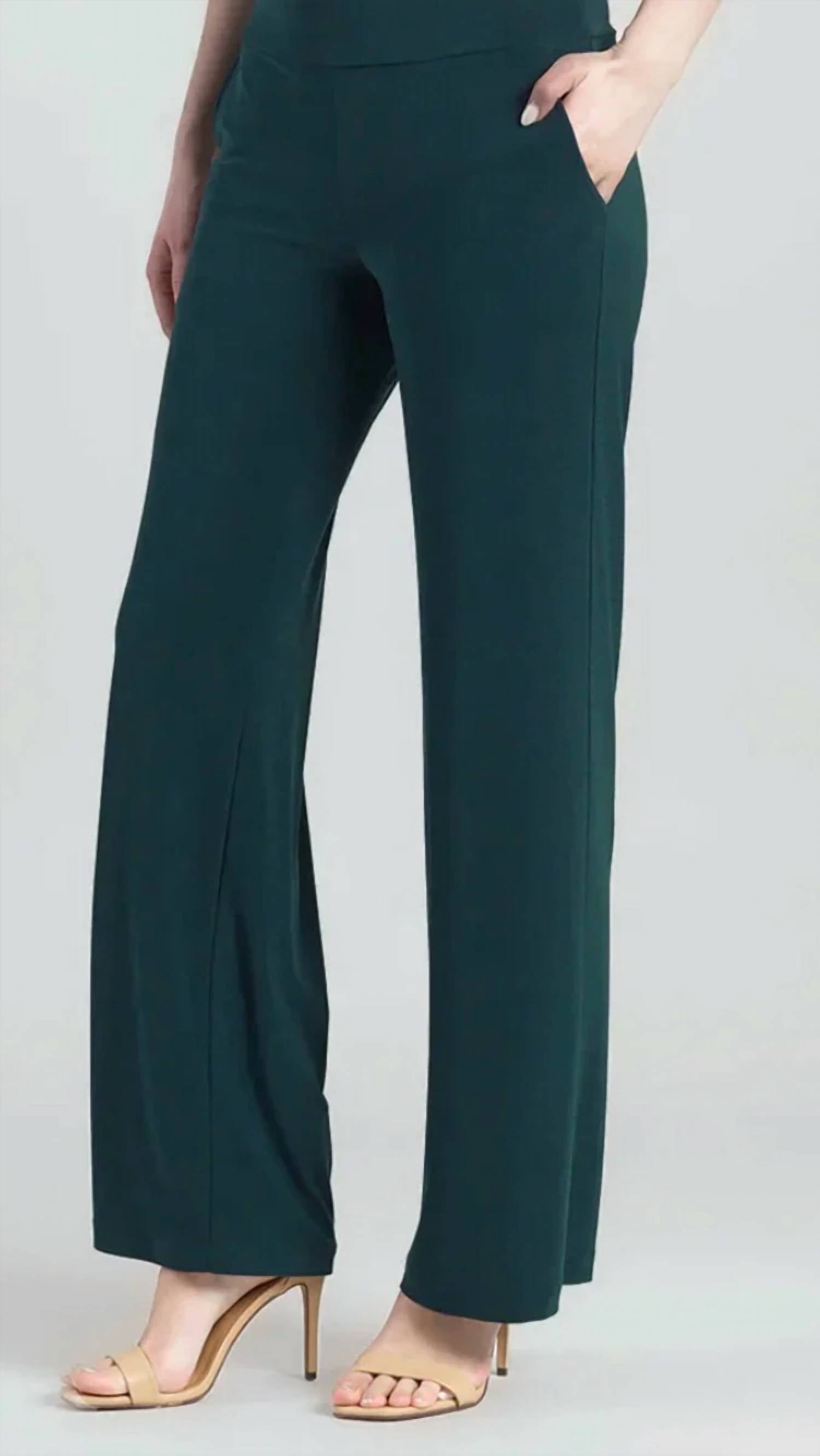Clara Sunwoo - Cupro palazzo pant with pockets