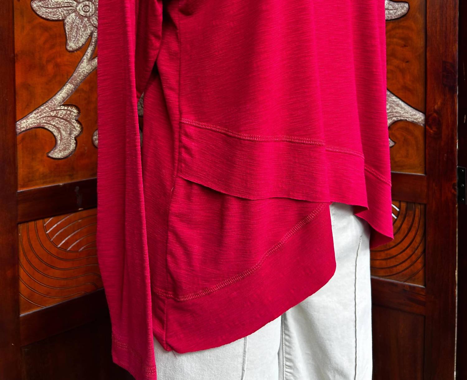 Nally & Millie - Women's Slub Long Sleeves Hoodie