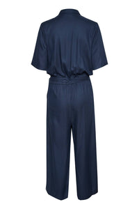Kaffe - Ruthie Cropped Leg Button Jumpsuit
