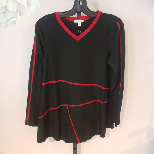 Black Tunic w/Red