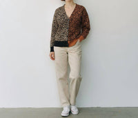 Kathie K - V Neck Knit Sweater