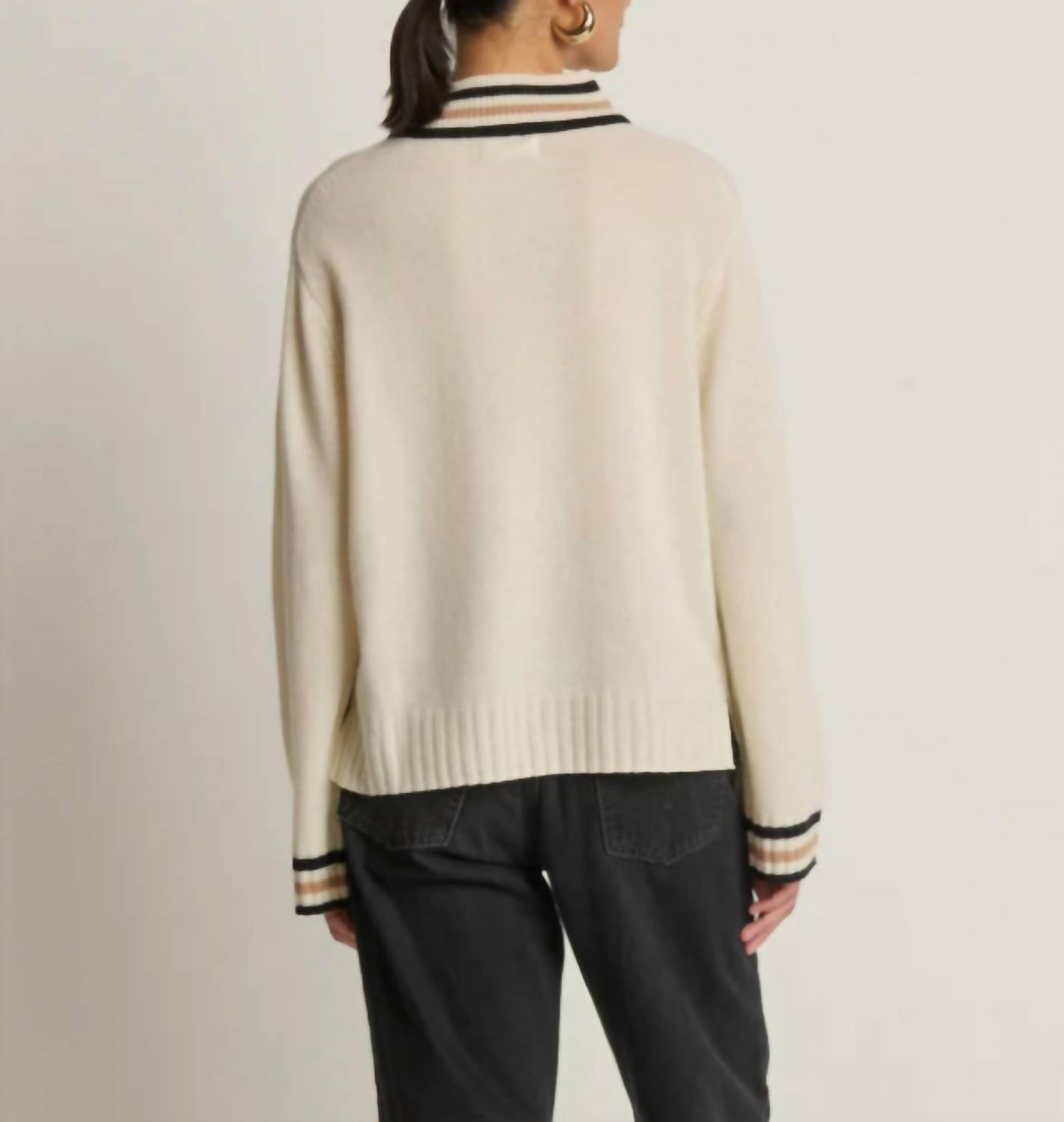 Nation Ltd - Tommie Mock Neck Sweater