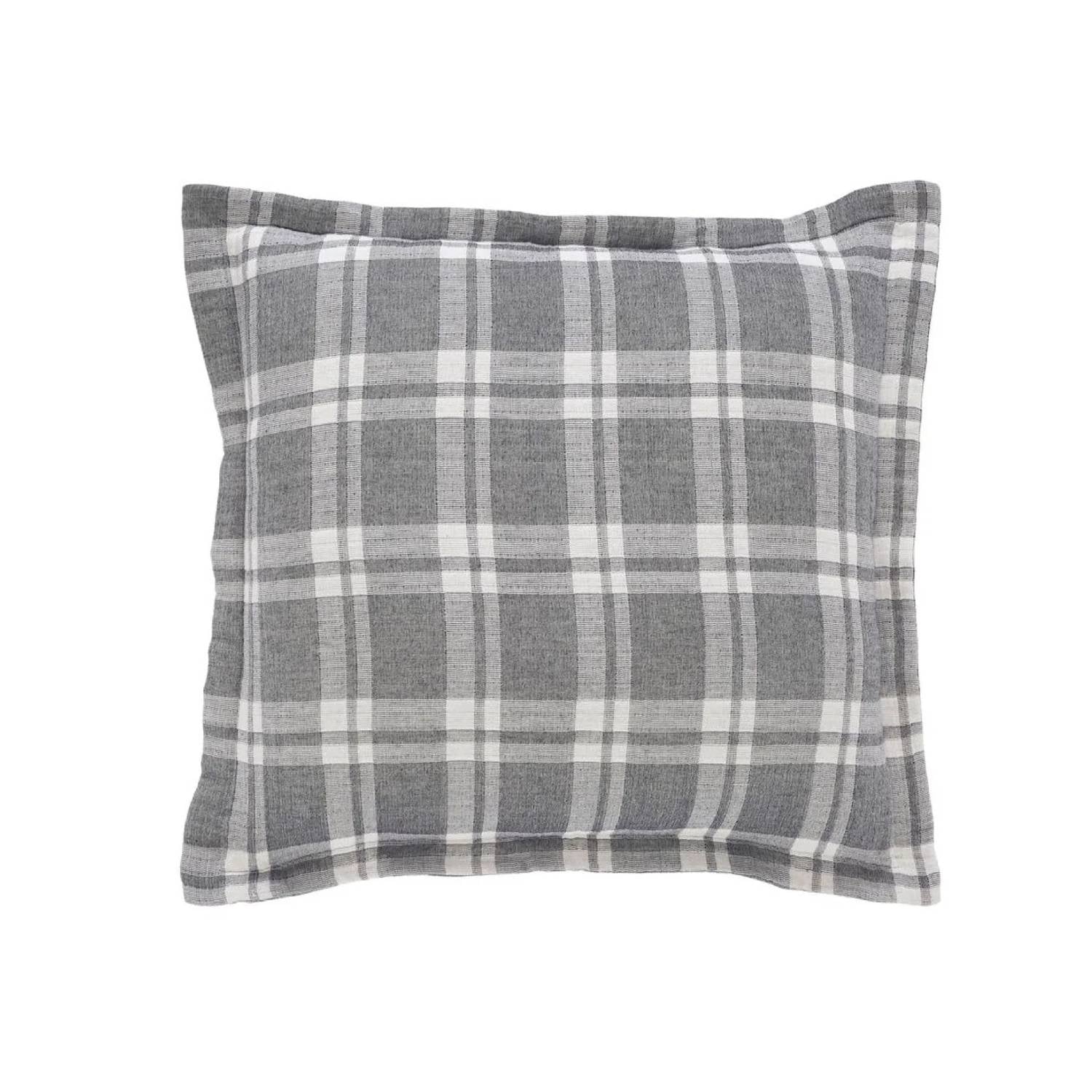 Orchids Lux Home - Plaid Sham Pillow