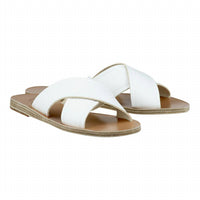 ANCIENT GREEK SANDALS Women's Thais Sandals in white - women's sandal