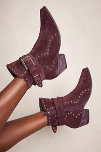 Free People - Women's Billy Western Studded Boots