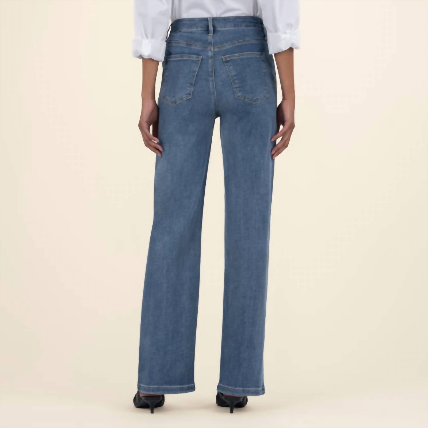 Kut From The Kloth - Charlotte High Rise Straight Leg Jean