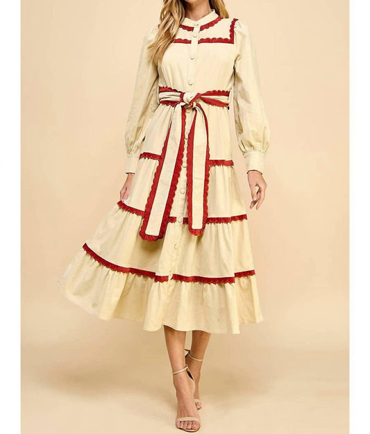 Tcec - Corduroy Midi Dress