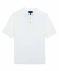 Scott Barber - Men's Boucle Solid Polo Shirt