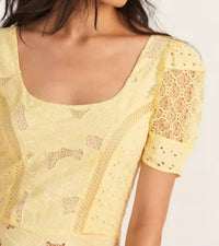 Loveshackfancy - Nella Eyelet Patchwork Maxi Dress