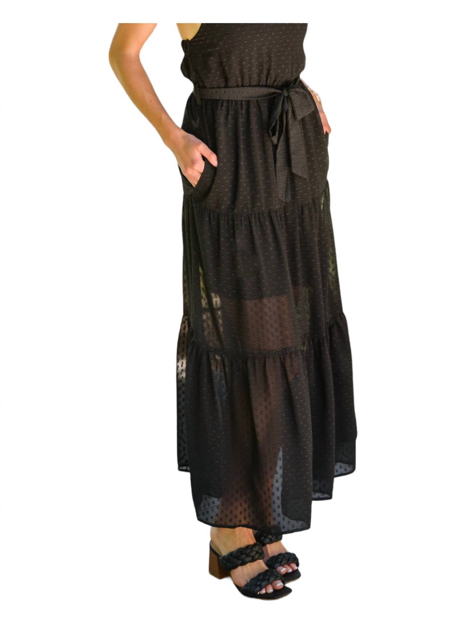 Cozy Casual - Check Mate Maxi Dress