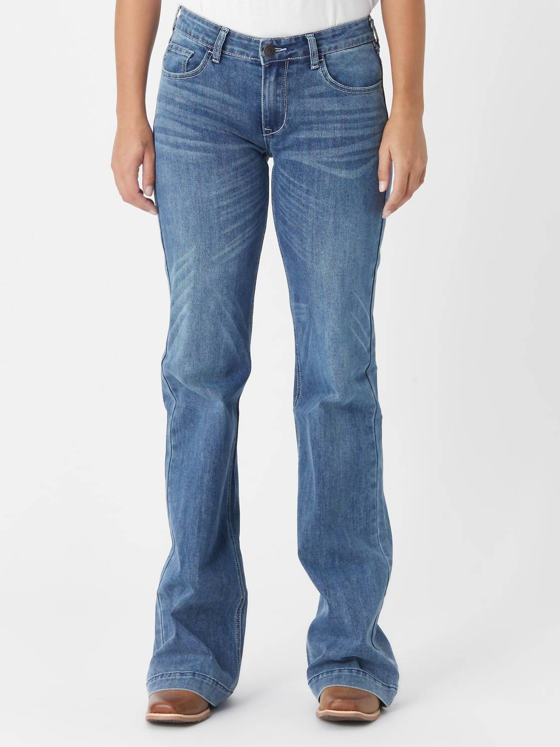 Cc Western - Women's Signature Mid Rise Trouser Jean