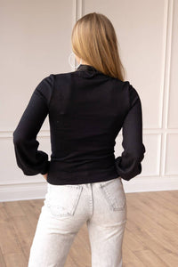 Southern Grace - Promises Met Cut Out Long-sleeve Top