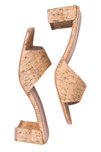 Shu Shop - Women's Cork Heel Sandal