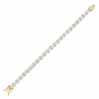 Diana M Jewels - Women's Radiant Lab-Grown Diamond Bracelet (48.00 Ct) - Signature
