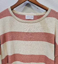 First Love - Women's Striped Blouse