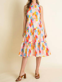 Thml - Spotted Tiered Midi Dress