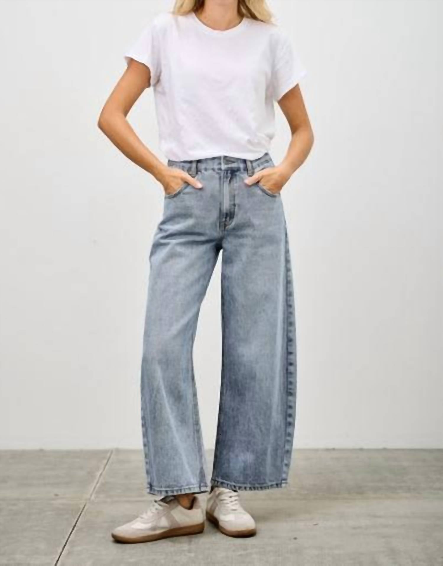 Saige Denim - Marlowe High Rise Barrel Jeans