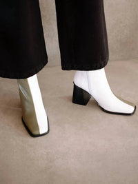 Alohas - South Bi-color Ankle Boots