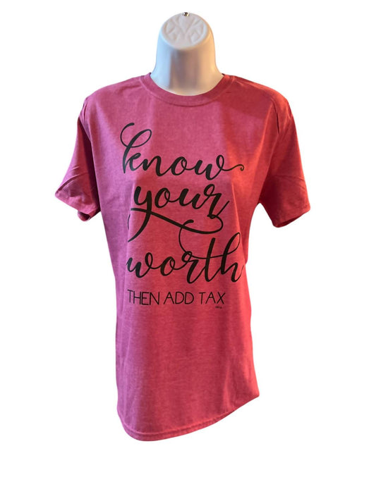 Gildan - Women's Know Your Worth T-Shirt