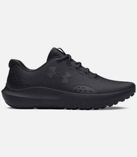 UNDER ARMOUR Boy's Surge 4 Running Shoes in black - kids' sneaker
