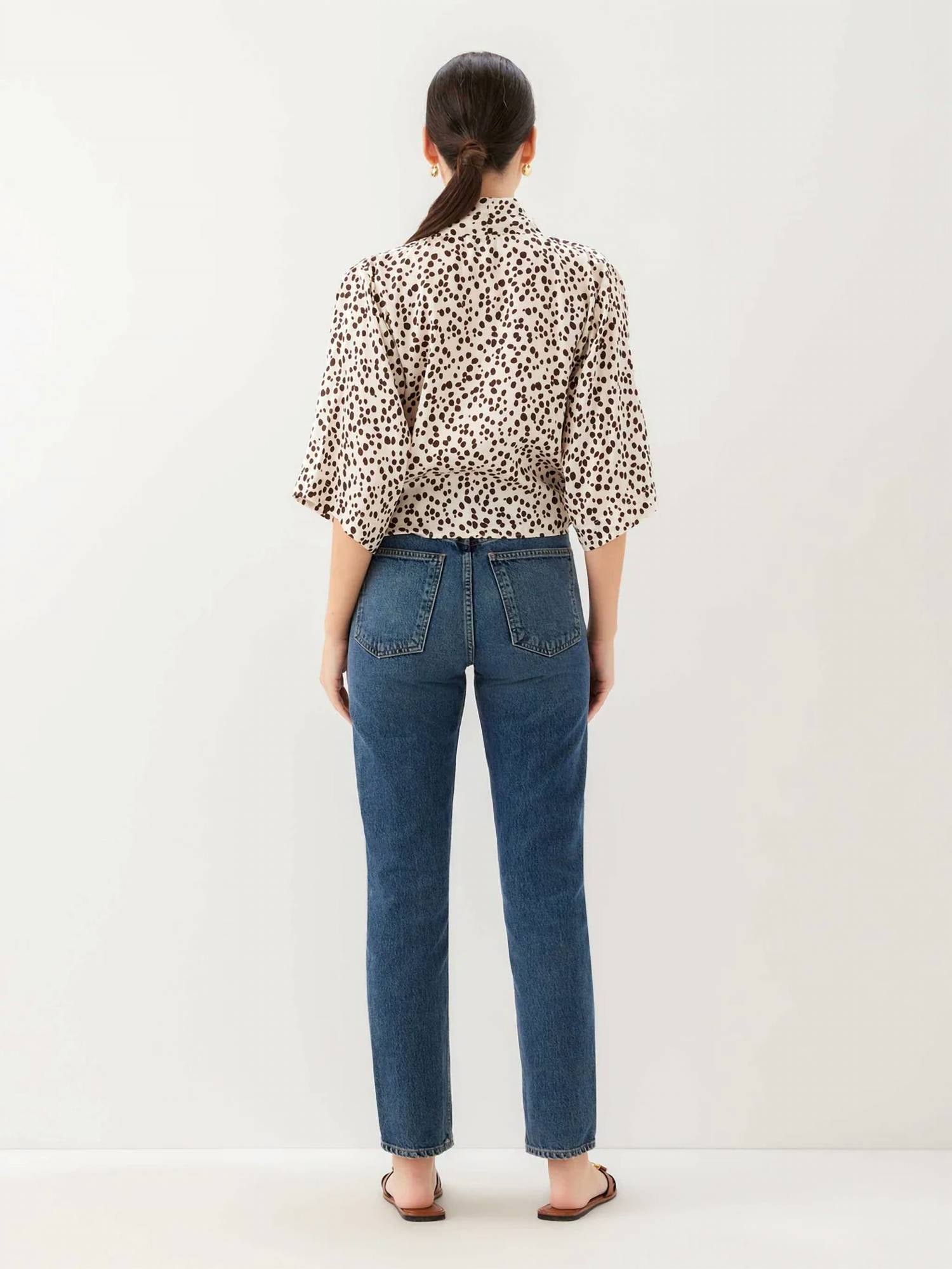 Fifteen Twenty - Bernice Tie Front Blouse