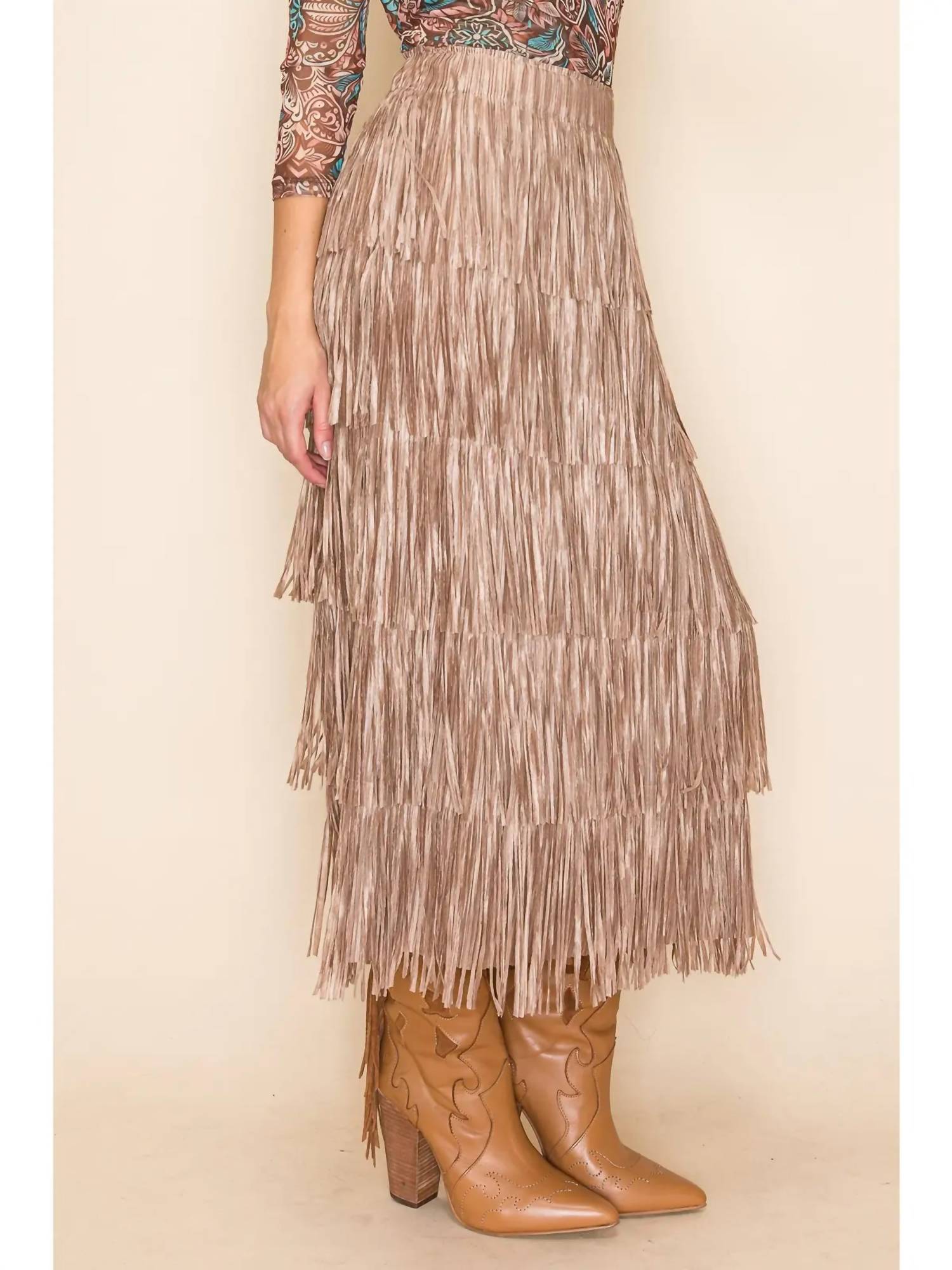 Wonderful & Young - Showgirl Fringe Skirt