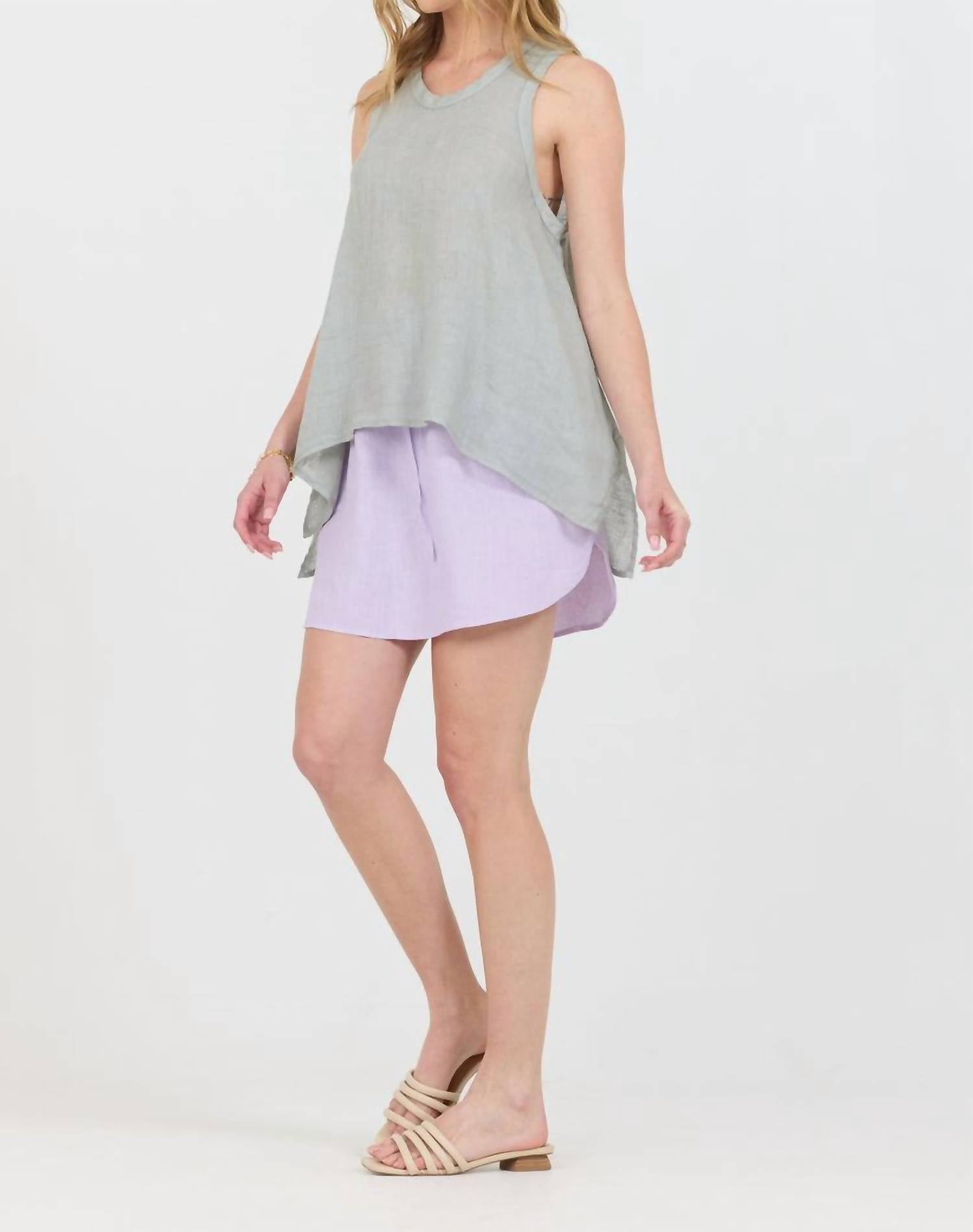 Fresh Laundry - Uneven Tank Top