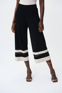 Joseph Ribkoff - Cropped Wide Leg Pants