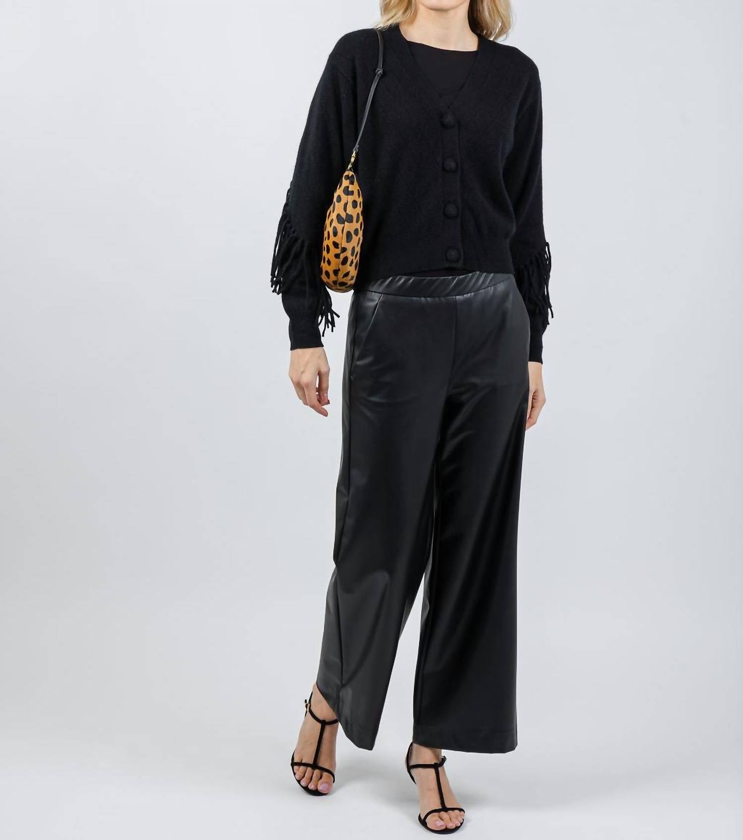Brodie Cashmere - Ashley Cashmere Fringe Cardigan