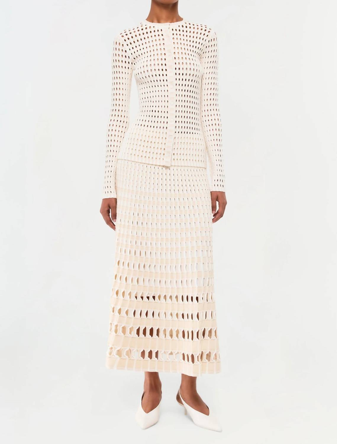 Simkhai - Larken Knit Midi Skirt