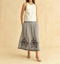 Cartolina Nantucket - Georgia Midi Skirt