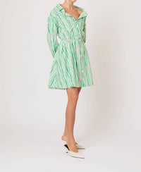 Rosie Assoulin - Falling Off The Shoulder Mini Dress