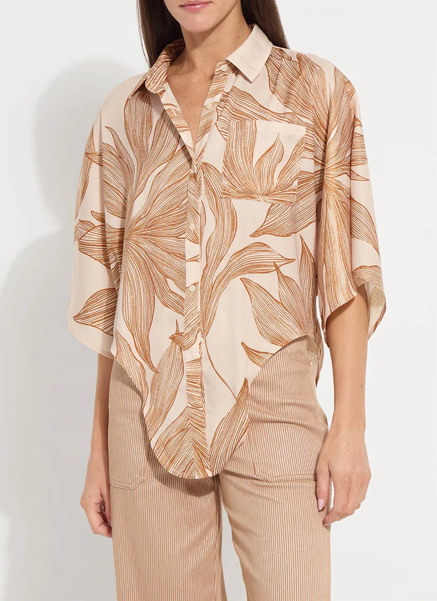 Lysse - Nilza Tie Dolman Sleeve Top
