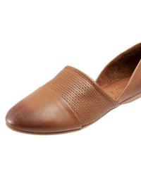 bueno Women's Kayla Slip-on Flat Shoes in brown - women's flats - detail view