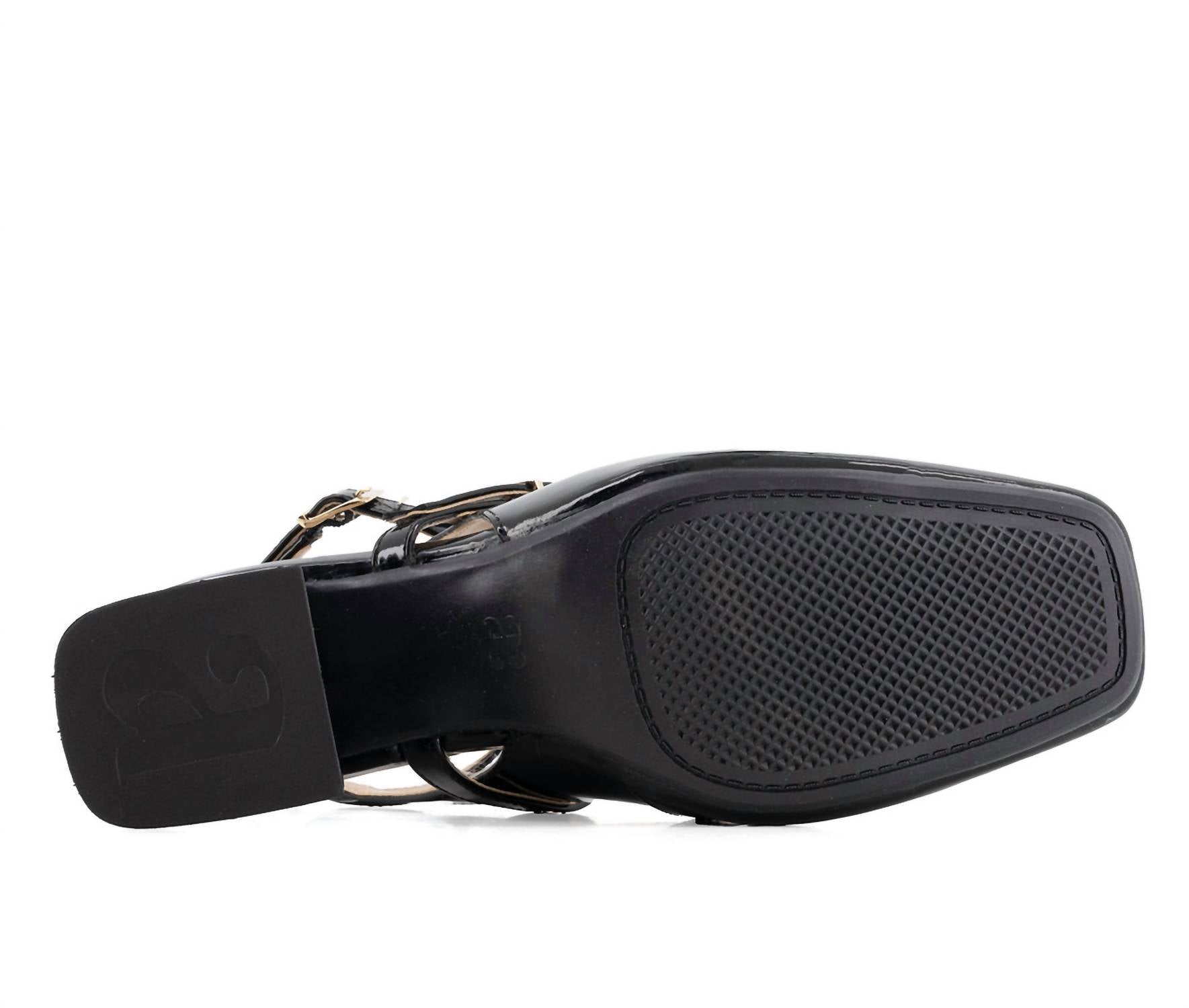 Andrea - Women's Patent Leatherette Pumps