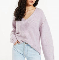 WILLA KNIT V-NECK JUMPER SWEATER