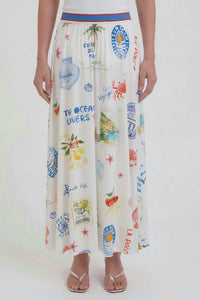 Oui - Post Card Skirt