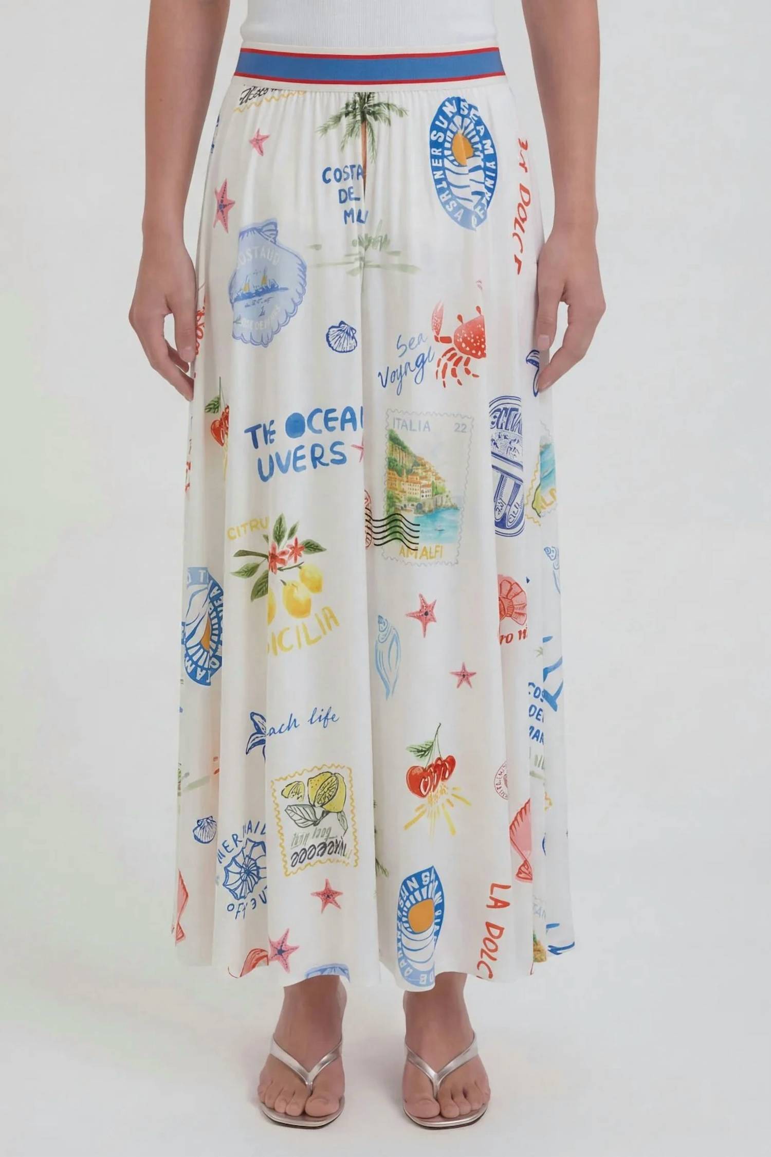 Oui - Post Card Skirt