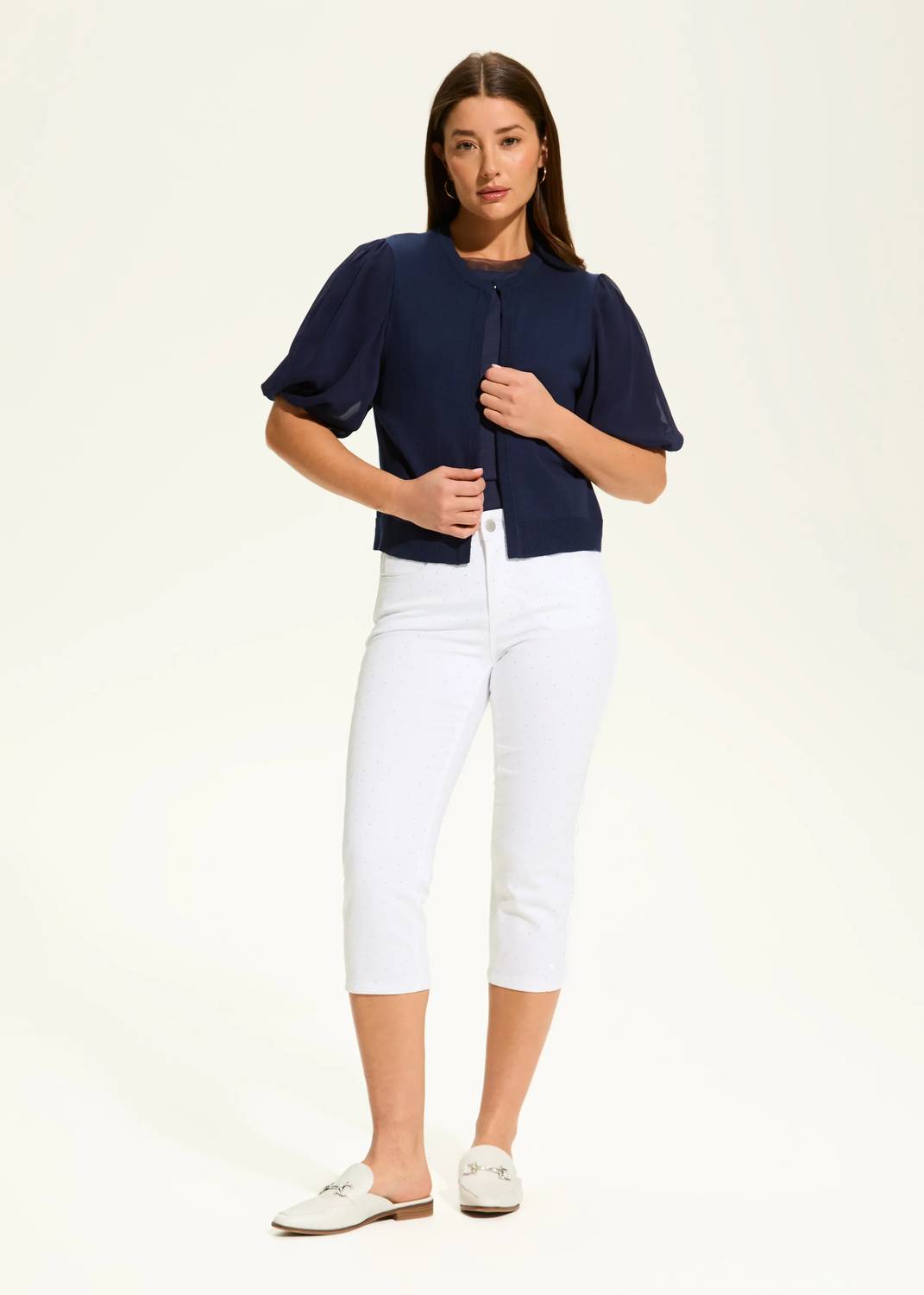 Fdj - Olivia Slim Capri Denim Jeans