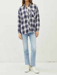 Be Cool - Oversized Ultra Soft Flannel Shirt