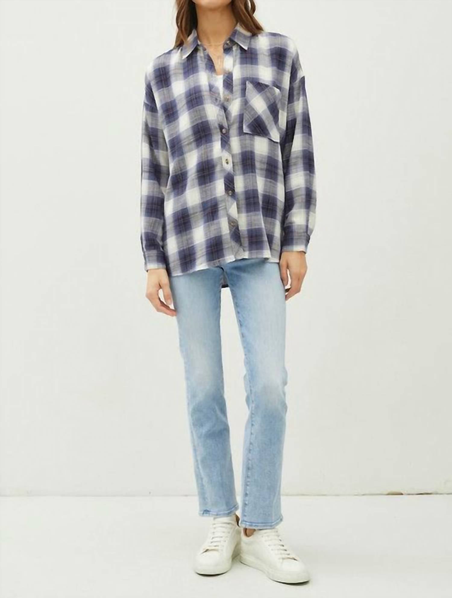 Be Cool - Oversized Ultra Soft Flannel Shirt