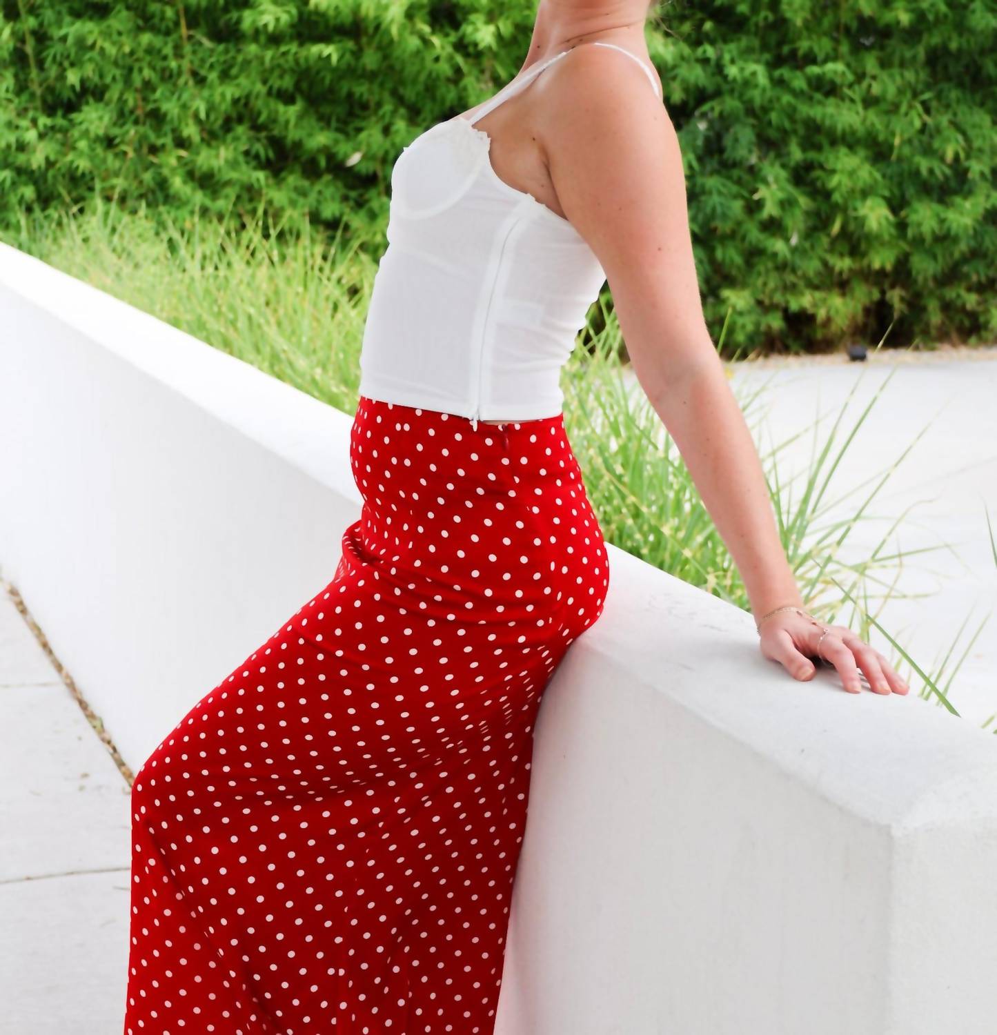Et Clet - Valero Polka Dot Maxi Skirt