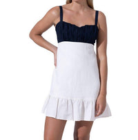 Lusana - Reece Linen Mini Dress