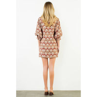 Thml - Long Sleeve Tie Waist Dress