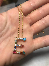 Gypset Honey - Women's Rainbow Initial