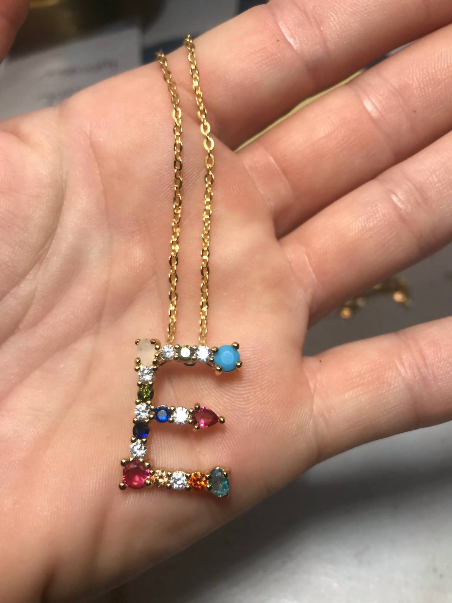 Gypset Honey - Women's Rainbow Initial