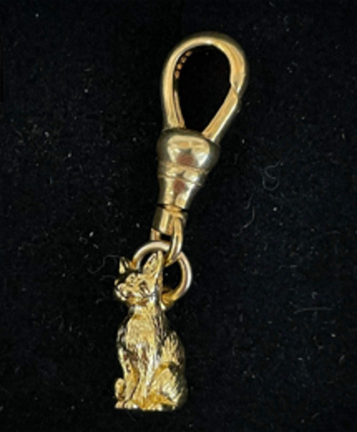 Azi Rasson - Women's Vintage Cat Charm