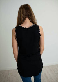 Shirley Stone - Leopard Sleeveless Tank Top