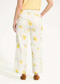 Fdj - Women's Olivia Wide Ankle Lemons Pants